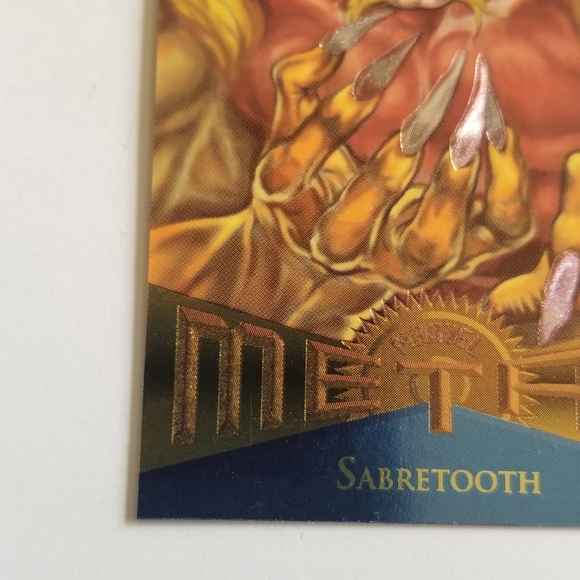 Vintage Marvel Metal trading card from 1995 Sabretooth card #115 - Picture 6 of 11
